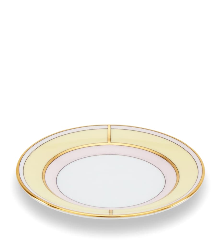 GINORI 1735 Giallo coffee saucer 12.5cm - British product