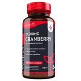 Nutravita cranberry supplement 37500mg 180 capsules, imported from the UK