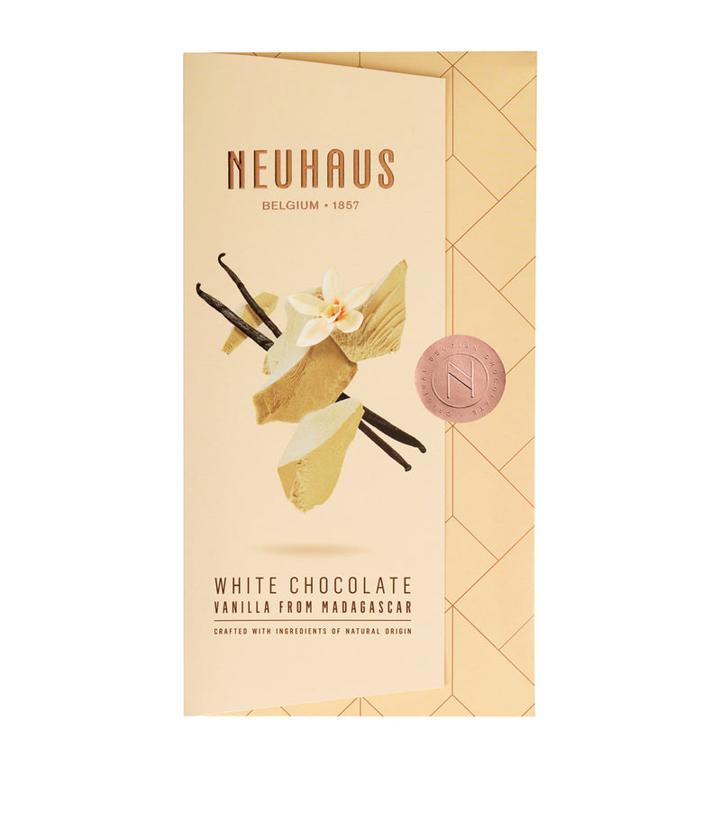 Neuhaus vanilla from Madagascar white chocolate bar 100g, imported from the UK