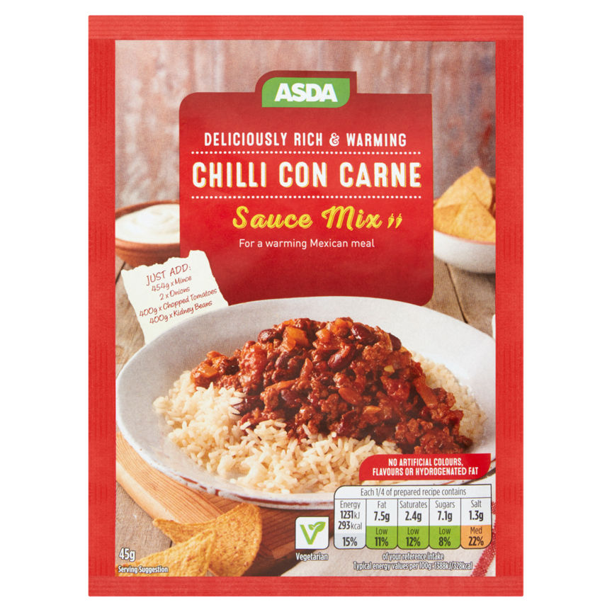 ASDA Chilli Con Carne Mix GOODS ASDA   