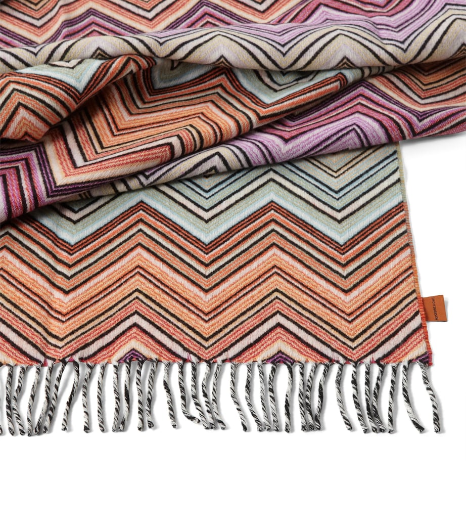 Missoni Home Perseo wool-blend throw 130x190cm (British brand)