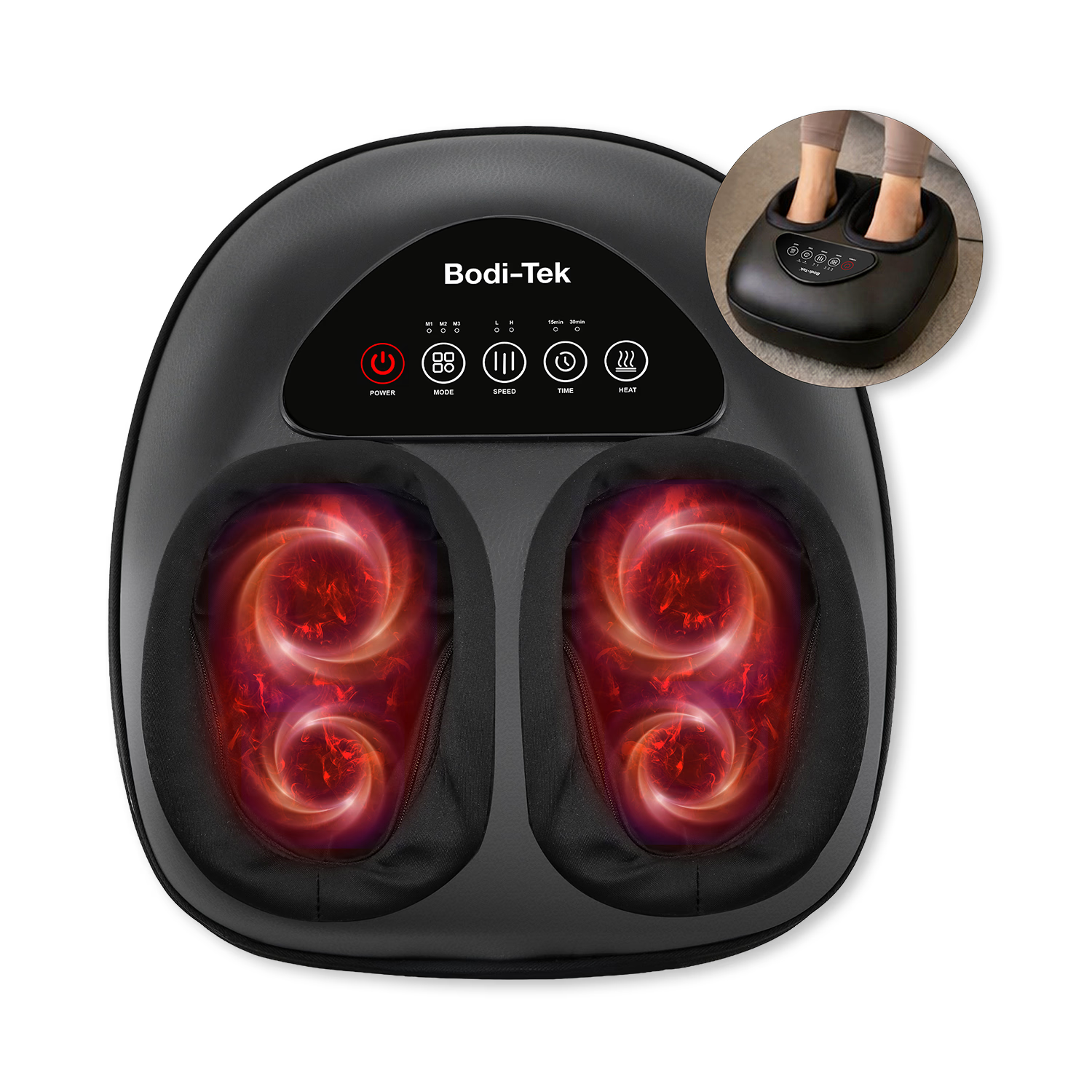 Bodi-Tek 3-in-1 foot massager (British brand)