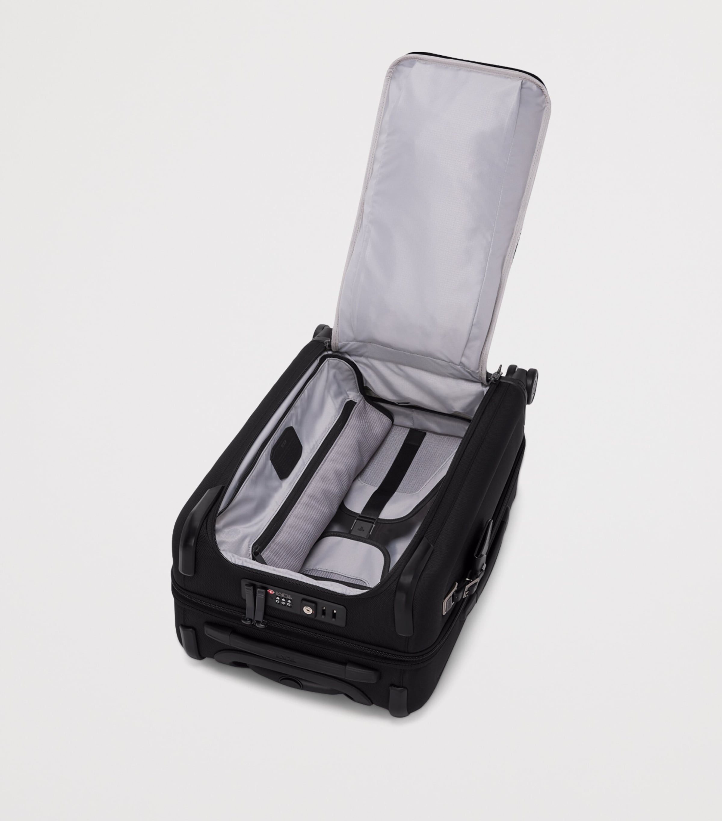 Tumi Alpha 4 cabin suitcase 55cm expandable, imported from the UK