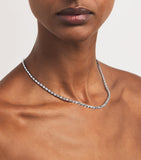 Anita Ko baguette diamond choker, white gold - British product
