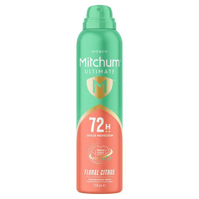Superdrug Mitchum Ultimate 72H Anti-Perspirant Spray Floral Citrus 250ml- Buy online at McGrocer