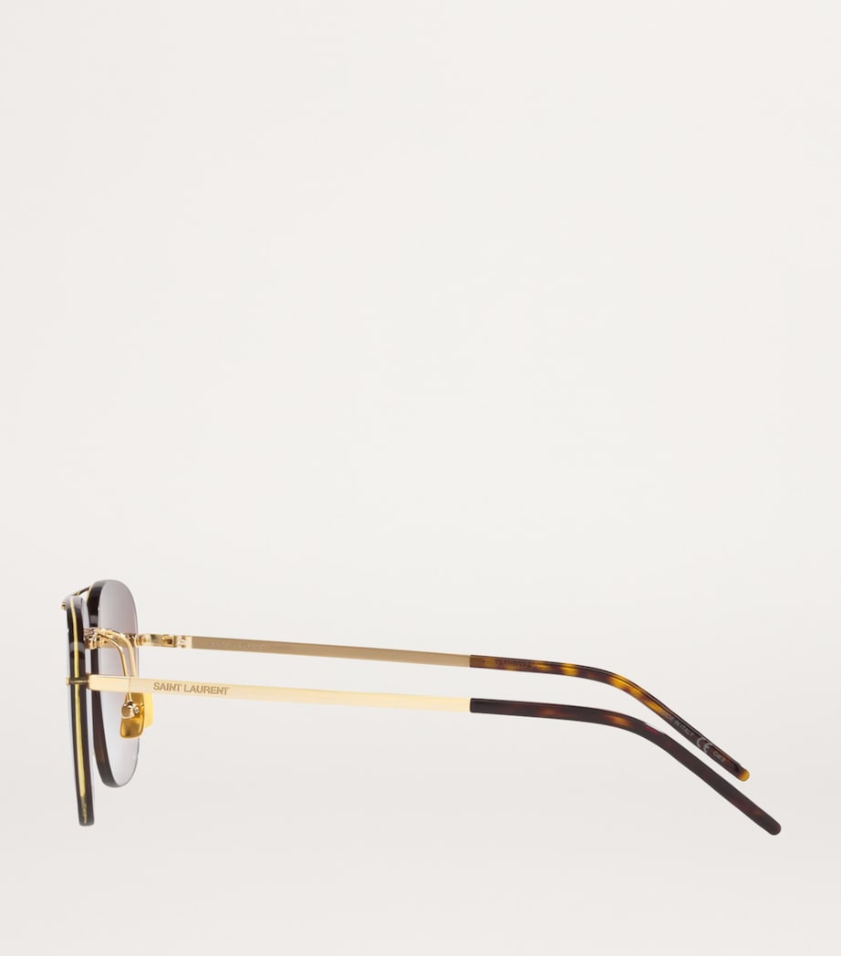 Saint Laurent metal sunglasses model 0YS000324, UK version