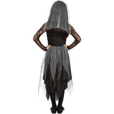 Smiffys girls Black Graveyard Bride costume, imported from the UK