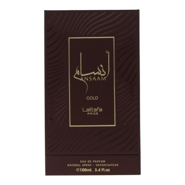 Lattafa Ansaam Gold eau de parfum spray 100ml, UK version