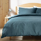 Habitat Herbalist cotton textured blue bedding set single - British product