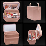 Rio Lush Box large beauty storage case with LED mirror, UK version