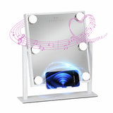 STYLPRO Hollywood Bluetooth mirror with dimmable lights, imported from the UK
