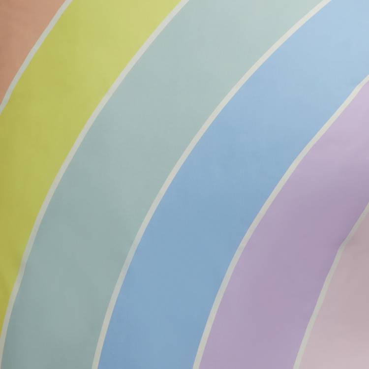 Habitat kids multicolour rainbow bedding set toddler, imported from the UK