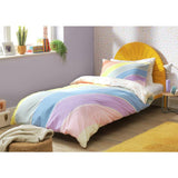 Habitat kids multicolour rainbow bedding set toddler, imported from the UK