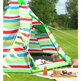 Pro Action 4 man tipi camping tent, 210x300x300cm - British product