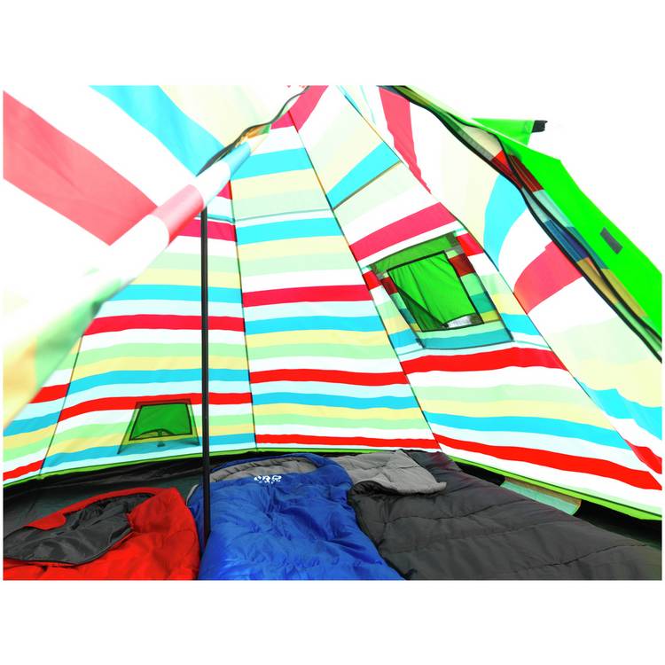 Pro Action 4 man tipi camping tent, 210x300x300cm - British product