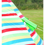 Pro Action 4 man tipi camping tent, 210x300x300cm - British product