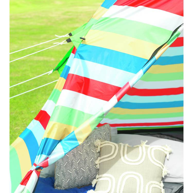 Pro Action 4 man tipi camping tent, 210x300x300cm - British product