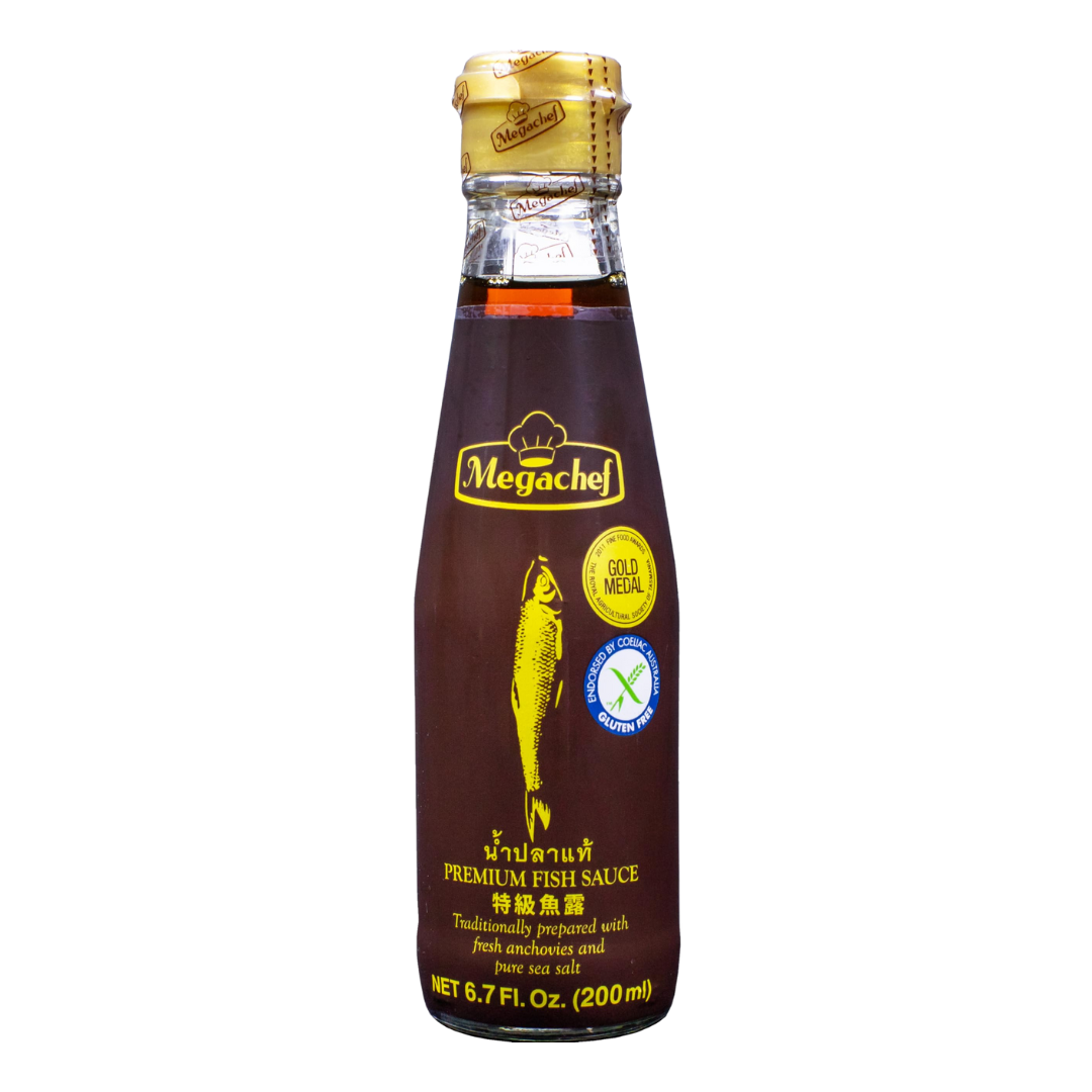 Megachef premium fish sauce small bottle, imported from the UK