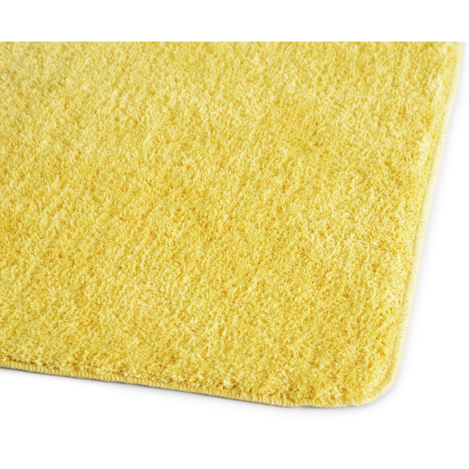 Argos Home Tufted Bath & Pedestal Mat Set - Mustard