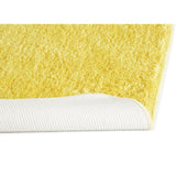 Argos Home Tufted Bath & Pedestal Mat Set - Mustard