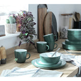 Habitat stoneware dinner set two-tone 16-piece - British product