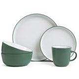 Habitat stoneware dinner set two-tone 16-piece - British product