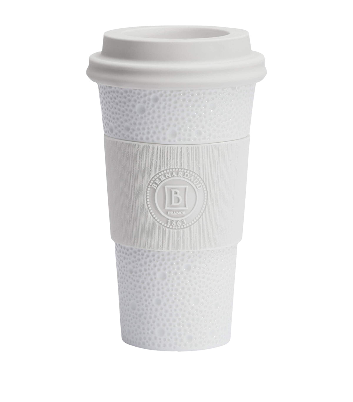 Bernardaud Ecume Nomad travel mug - British product