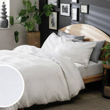 Habitat white waffle bedding set single (British brand)