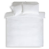 Habitat white waffle bedding set single (British brand)