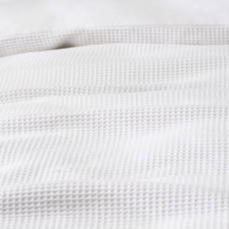 Habitat white waffle bedding set single (British brand)