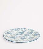 Harrods bone china toile pattern platter 36cm, UK version