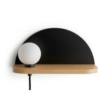 Habitat shelf wall lamp opal and ash (British brand)