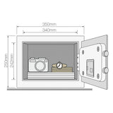 Yale medium digital safe 35cm (British brand)