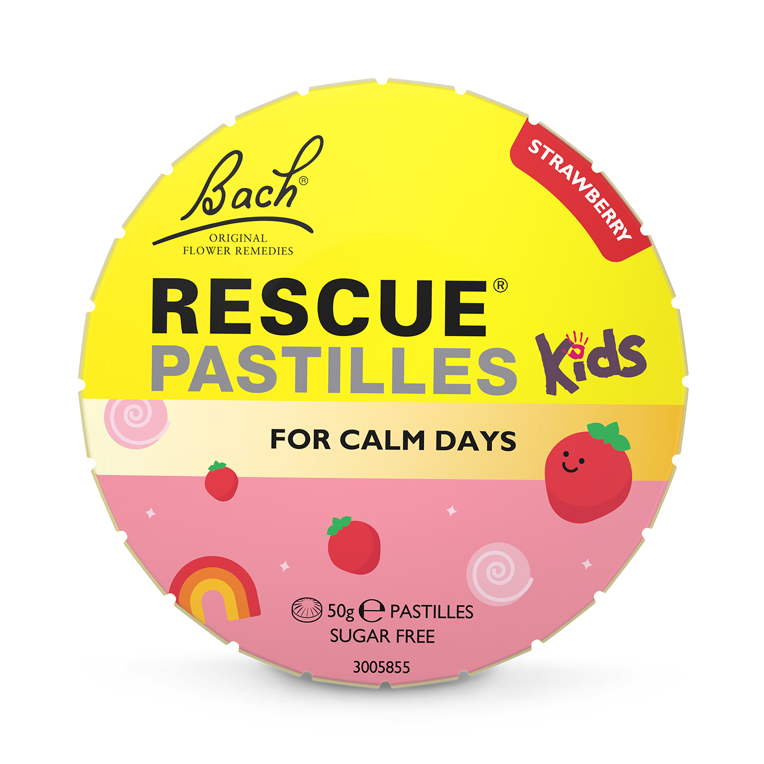 Rescue Remedy Kids Pastilles Strawberry 50g - British product