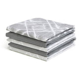 Habitat cotton tea towels pack of 5 grey, imported from the UK