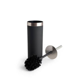 Habitat toilet brush black and silver 38.5cm - British product