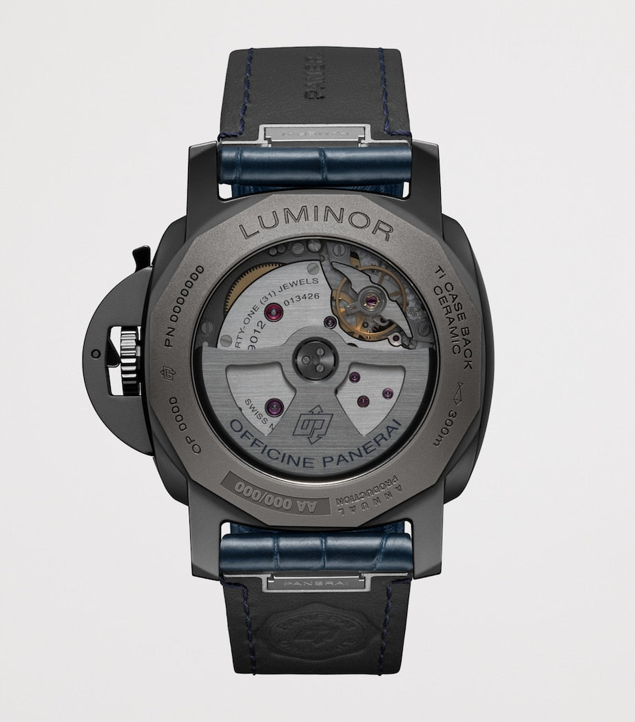 Panerai ceramic Luminor GMT watch 44mm - British product