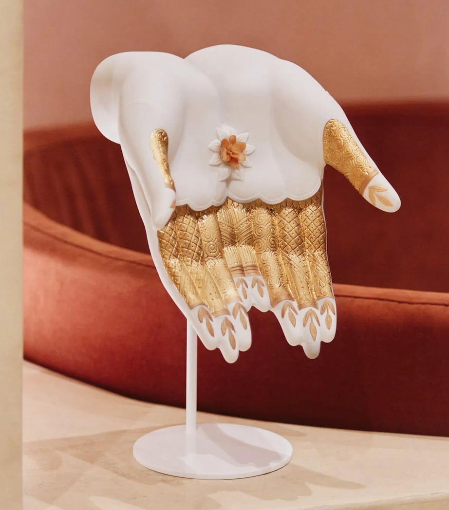 Lladró porcelain Abundance Mudra sculpture 32cm, UK version