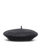 Brunello Cucinelli wool beret with beading and silver-tone hardware - British product