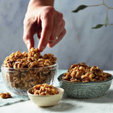Sainsbury's walnut pieces 200g in a resealable bag, imported from the UK
