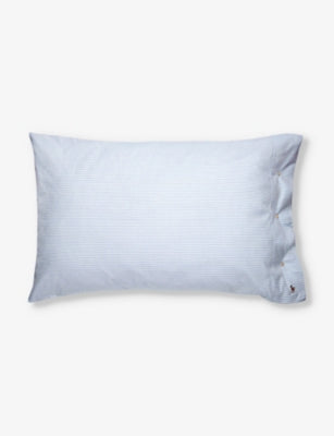 Ralph Lauren Home striped cotton pillowcase set of two 51x76cm - British product