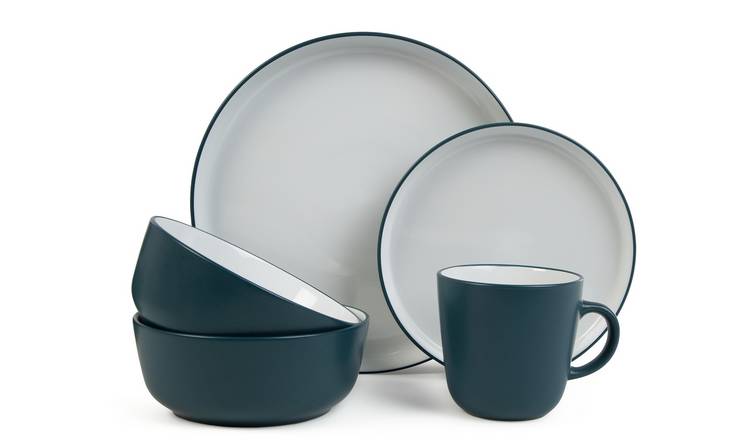 Habitat 16 Piece Stoneware Dinner Set GOODS Argos