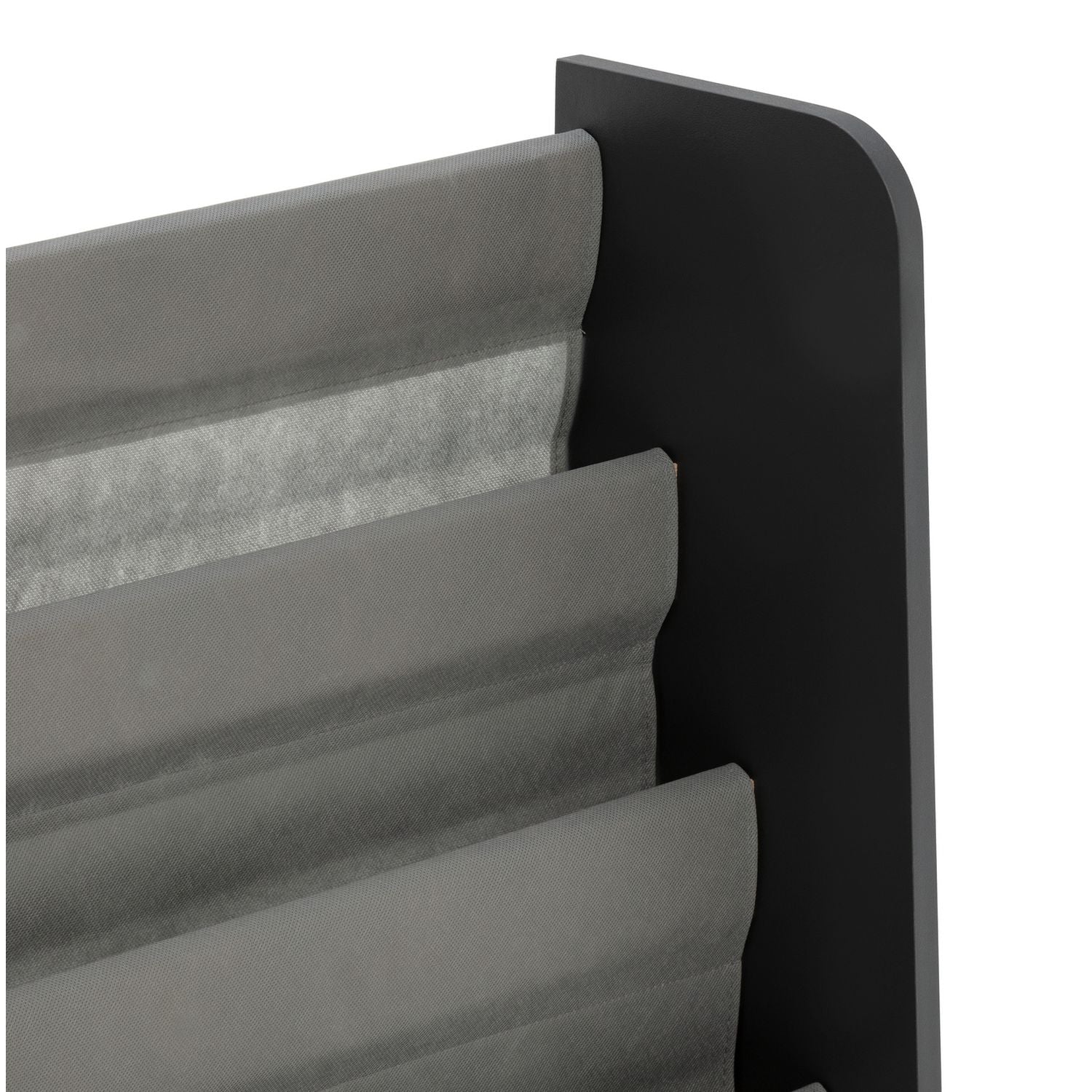 Argos Home kids short book tidy grey (British brand)