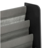 Argos Home kids short book tidy grey (British brand)