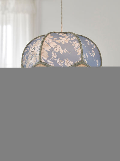 Next Shabby Chic by Rachel Ashwell Blue Josephina 100% Cotton Lampshade- Buy online at McGrocer