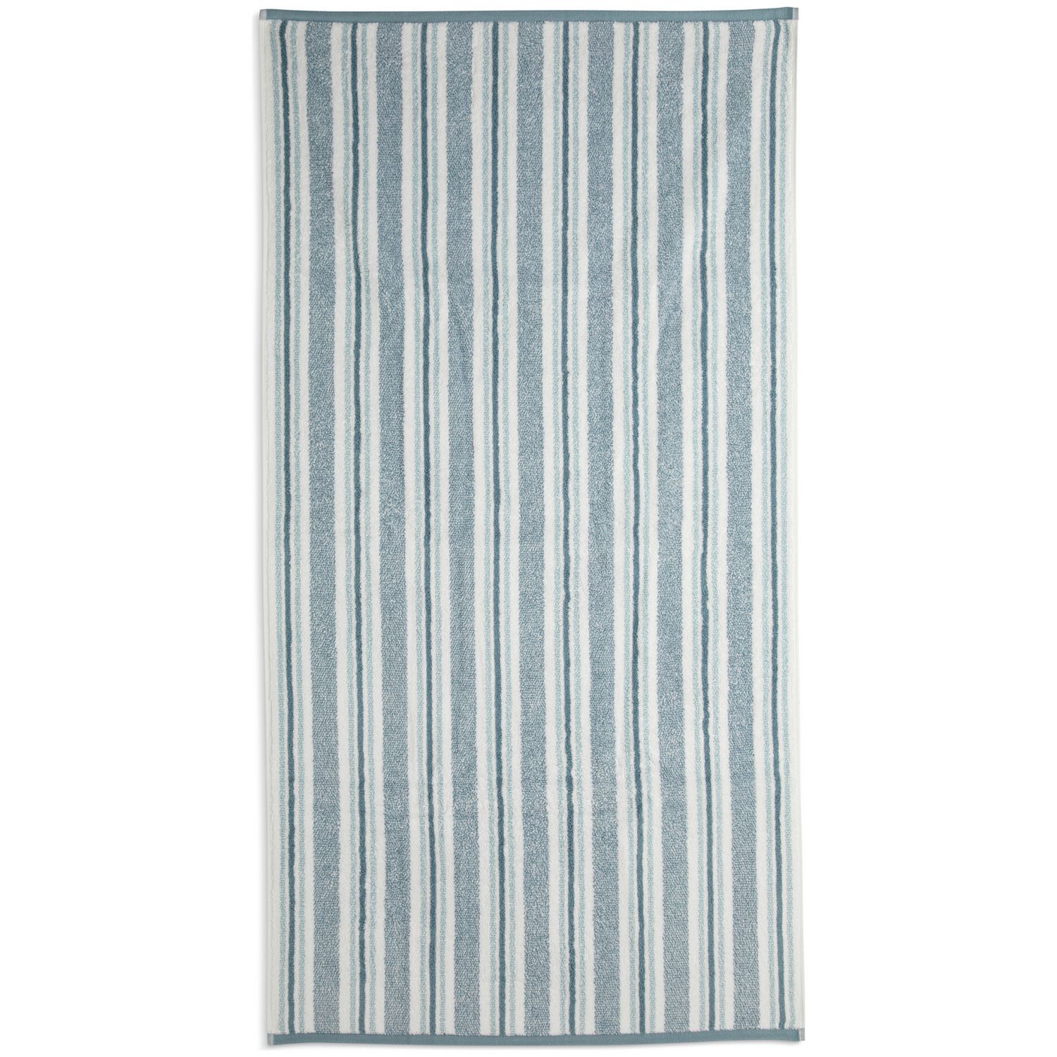 Habitat coastal tufted stripe bath towel 70x130cm (British brand)