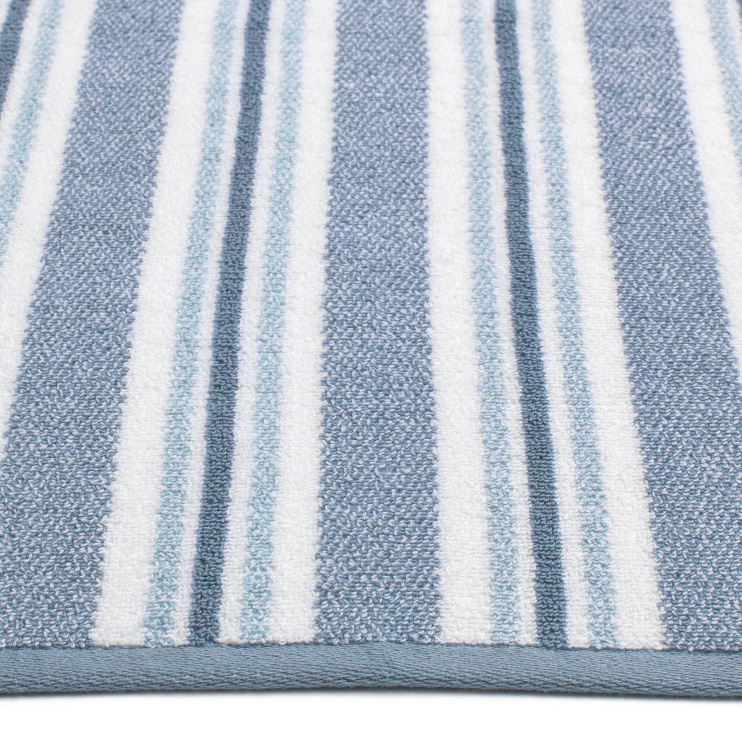 Habitat coastal tufted stripe bath towel 70x130cm (British brand)
