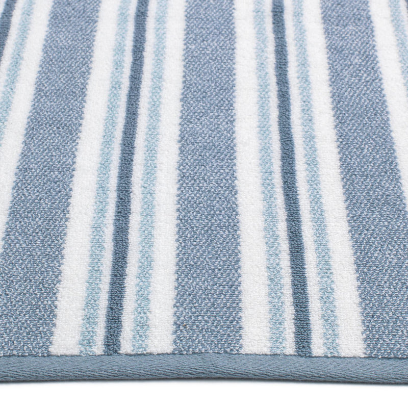Habitat coastal tufted stripe bath towel 70x130cm (British brand)