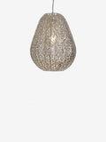 Oriana Easy Fit pendant lamp shade polished nickel (British brand)