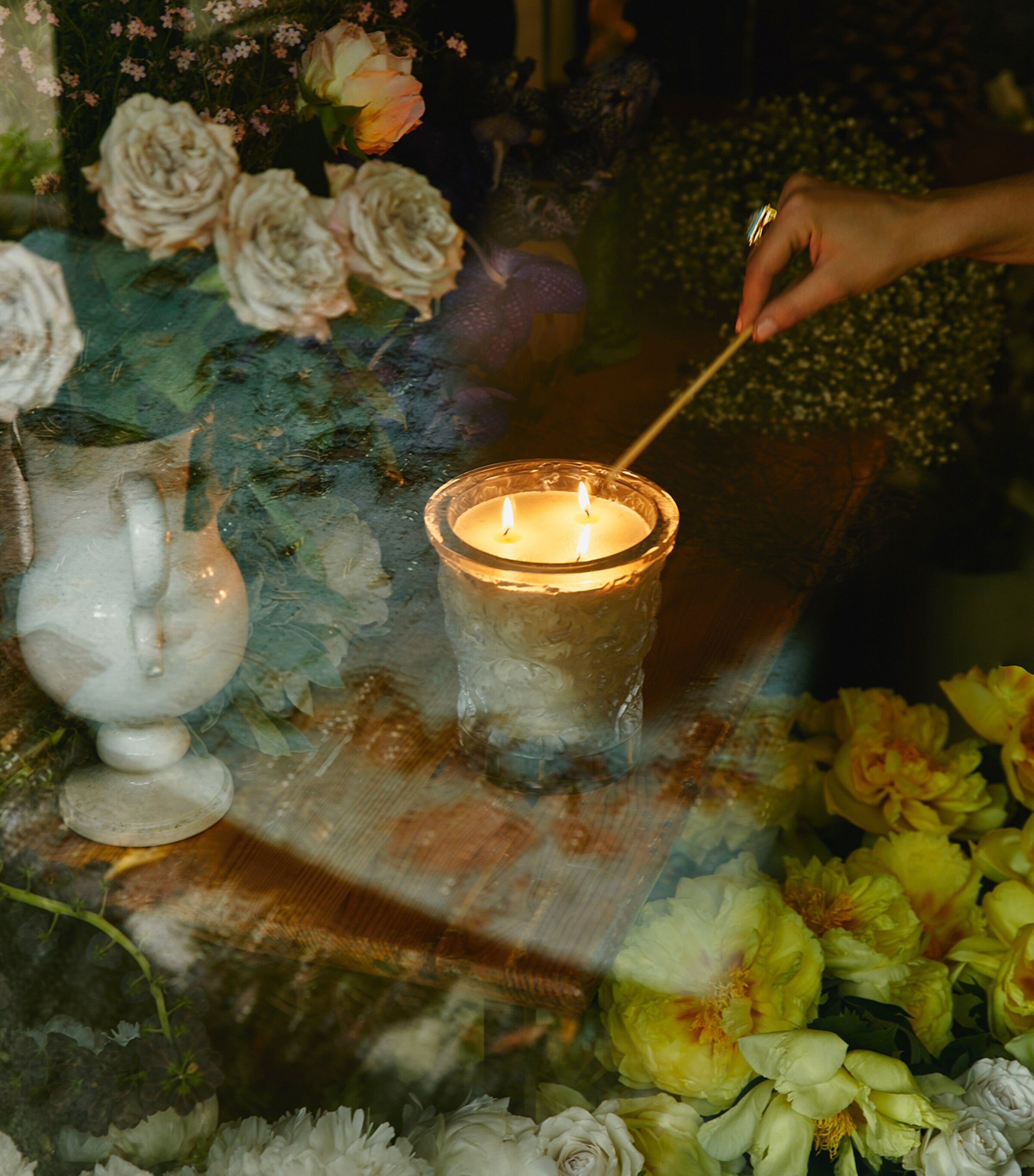 Lalique Forest scented candle 750g, UK version